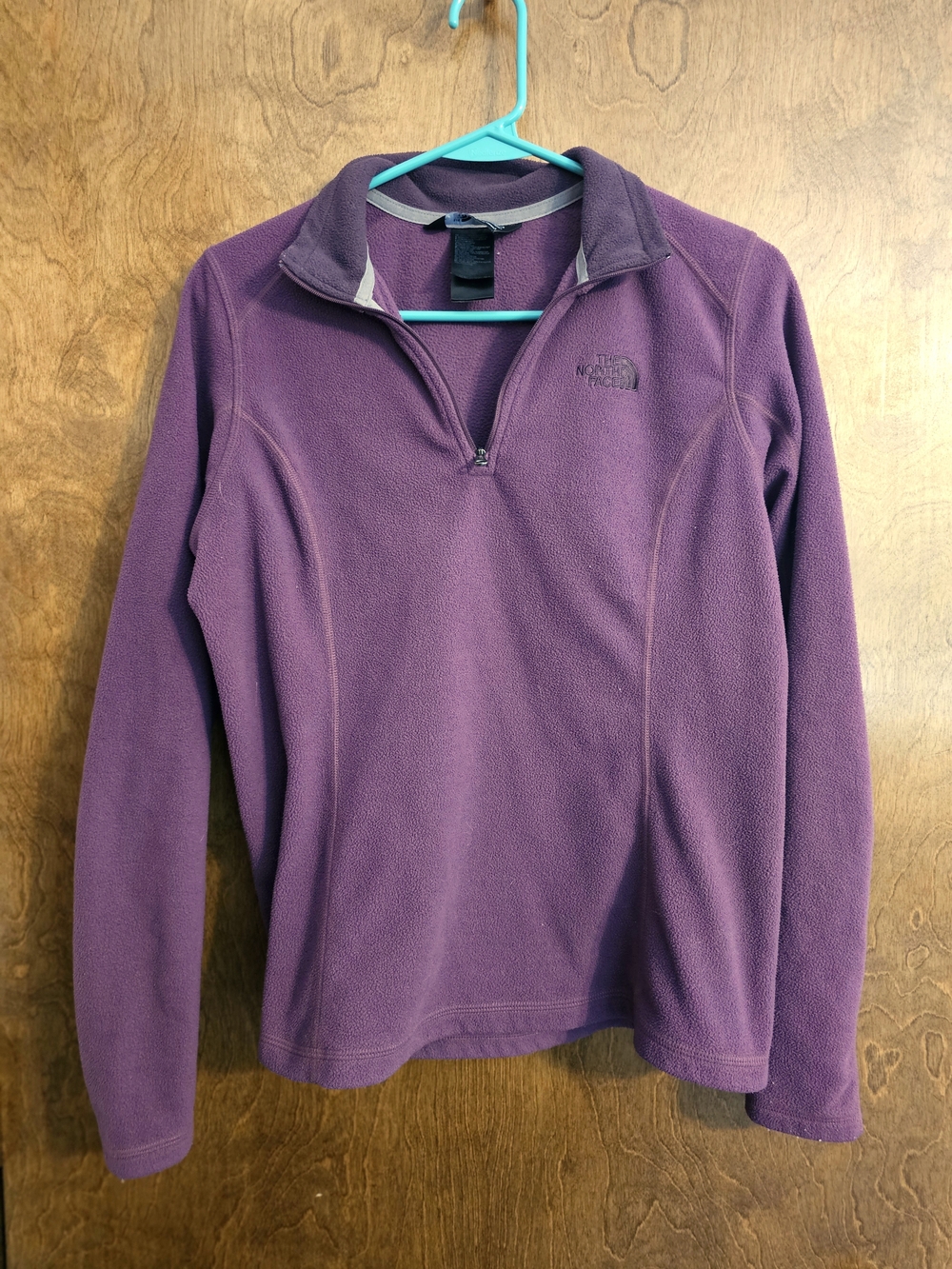 The North Face Maroon Women's Half-Zip Fleece Pullover